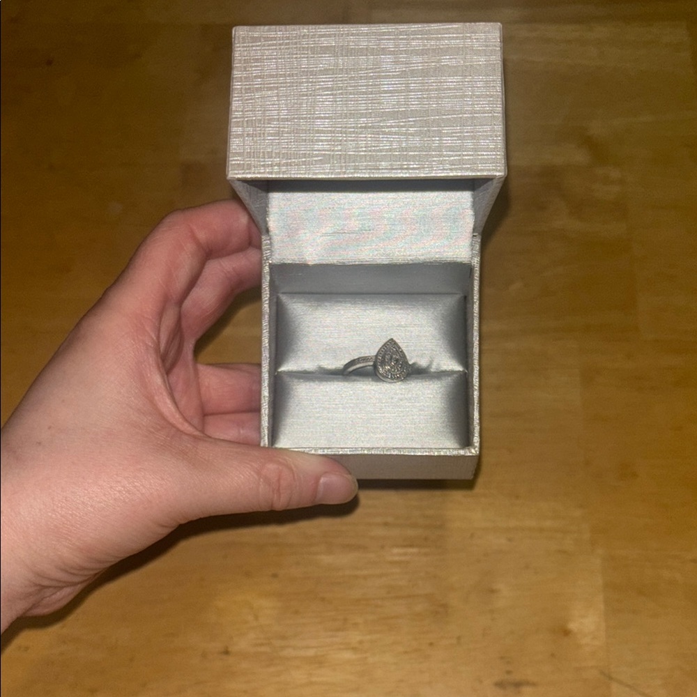 Sales sterling silver Ring and Earrings set - Picture 3 of 4